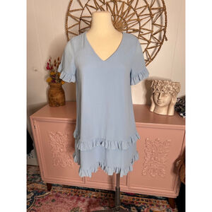 Women's Vanilla Bay Dress Small‎ Blue